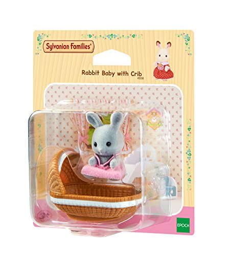 Bebê Coelho com Berço Sylvanian Families
