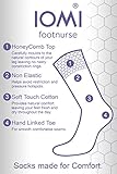 IOMI Footnurse - Ladies 6 Pair Multipack Non Elastic Diabetic Socks with Gentle Grip Wide Top 4-8 (4-8, Light Brown) - Image 5