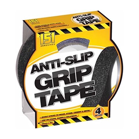 Anti Slip Grip Tape. Indoor or outdoor use- 4 metres- 25mm wide Cover