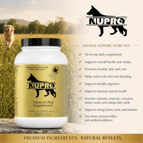 Nupro Natural Dog Supplement | Daily wellness support