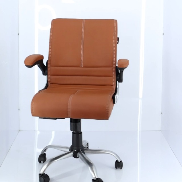 NEWTURN  Maxson Adjustable Handle/Armrest Mid Back (Pre-Assembled