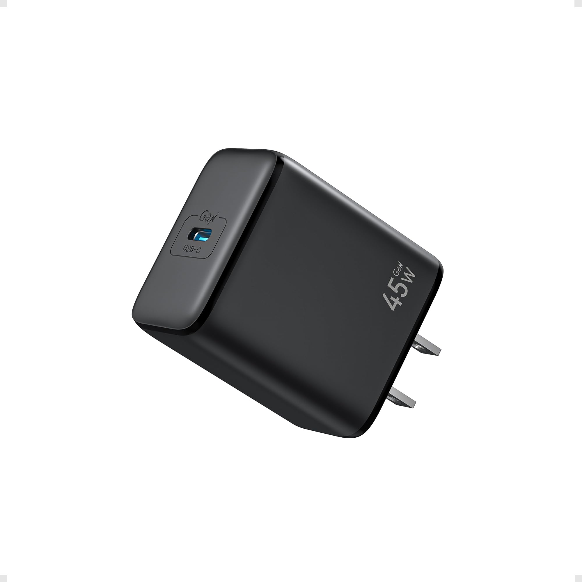 Cargador USB-C GaN 45W compatible con iPhone 15, Pixel y Galaxy 8