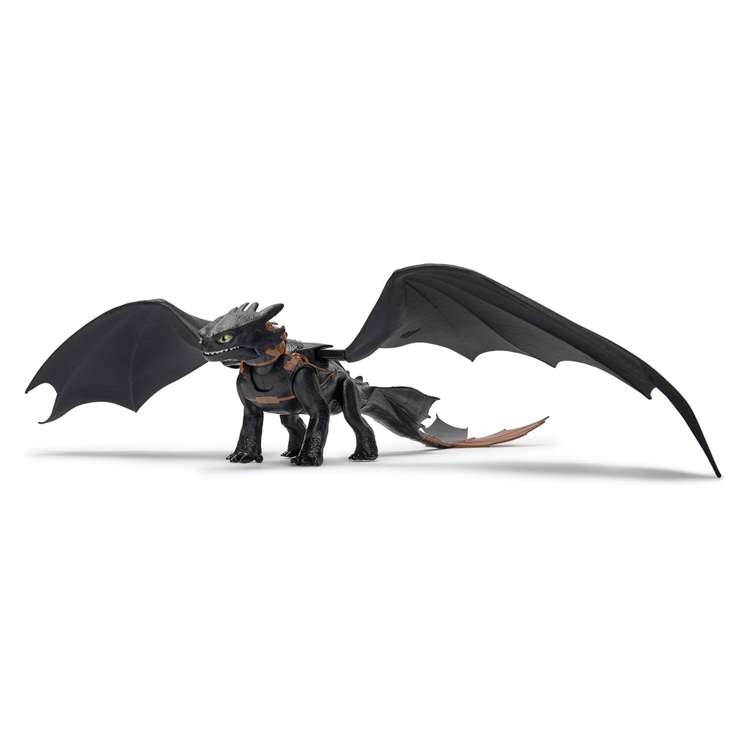 Dreamworks Dragons, How to Train Your Dragon, Ultimate Plasma Blast Toothless, 25” Wings with Lights & Sounds Action Figure, Kids Toys for Boys Ages 4 and up
