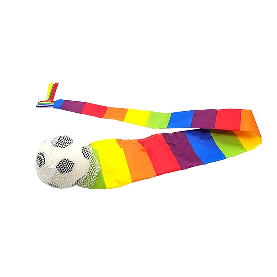 Amazon | P Prettyia しっぽ付きレインボーボール カラフルな