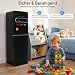 HUOMMGS 550W Wasserspender Bottom Loading Kühler & Wasserspender für Trinkwasser Wasser Spender mit 85-95°C Heiz & 10-15°C Kalt für Unter 22,7L Wassereimer Trinkwasserspender