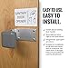 Clean Hands Hands Free Door Opener - Set of 2 with Accessories - Easy-to-Install, Sanitary & Made with Heavy-Duty Aluminum