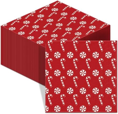 120 Pcs Red Christmas...