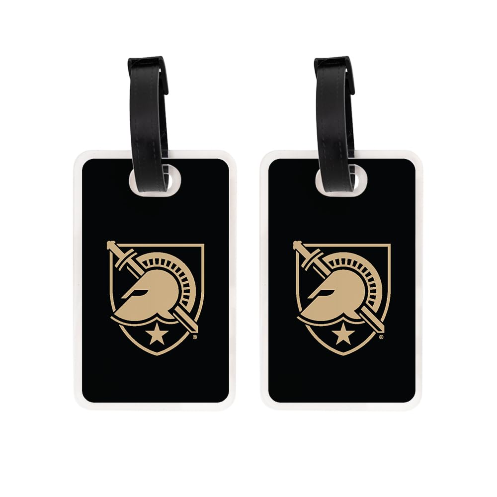 Desert Cactus Etiqueta de equipaje de la Academia Militar de los Estados Unidos, oficial USMA (Army West Point), paquete de 2 etiquetas de identificación de viaje para maletas, bolsas y equipaje de