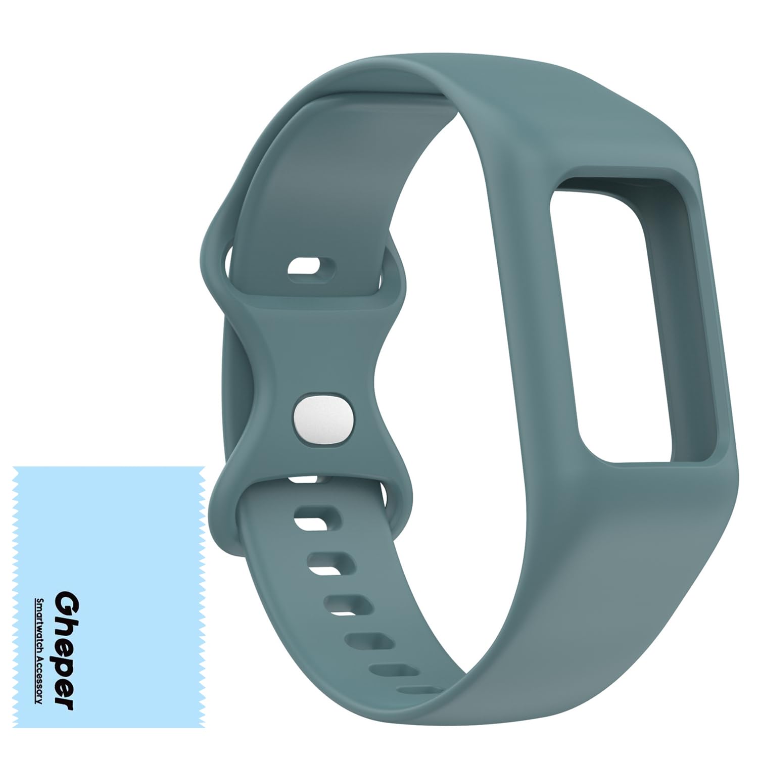 Soft Watchband Compatible with Fitbit Charge 6, Charge 5, Charge 4, Charge 3/3SE Silicone Wristband All-round Protective Band Replacement Strap