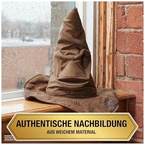 Harry Potter - Interaktiver Sprechender Hut mit Sound, Spielzeug für Kinder ab 5 Jahren, offiziell lizenzierter Fanartikel