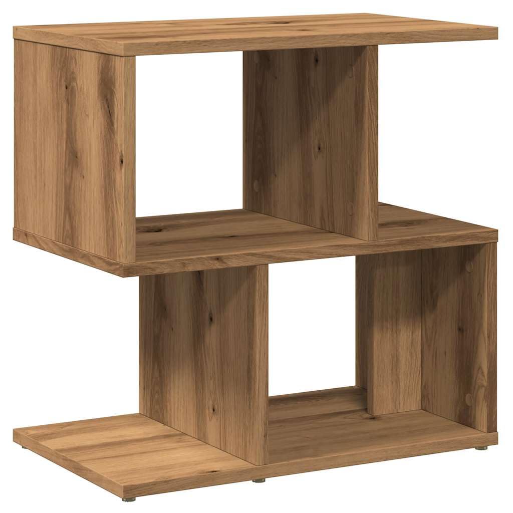 vidaXL Bedside Cabinet Artisan Oak 50x30x51,5 cm Engineered Wood