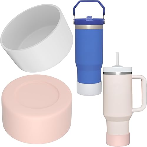 Miniatura 9 de AUPTIM Silicone Boot for Stanley 40 oz Quencher, Cup Boot Sleeve, Protective Water Bottle Boot, Simple Modern Boot, Tumbler Boot Silicone Bottom