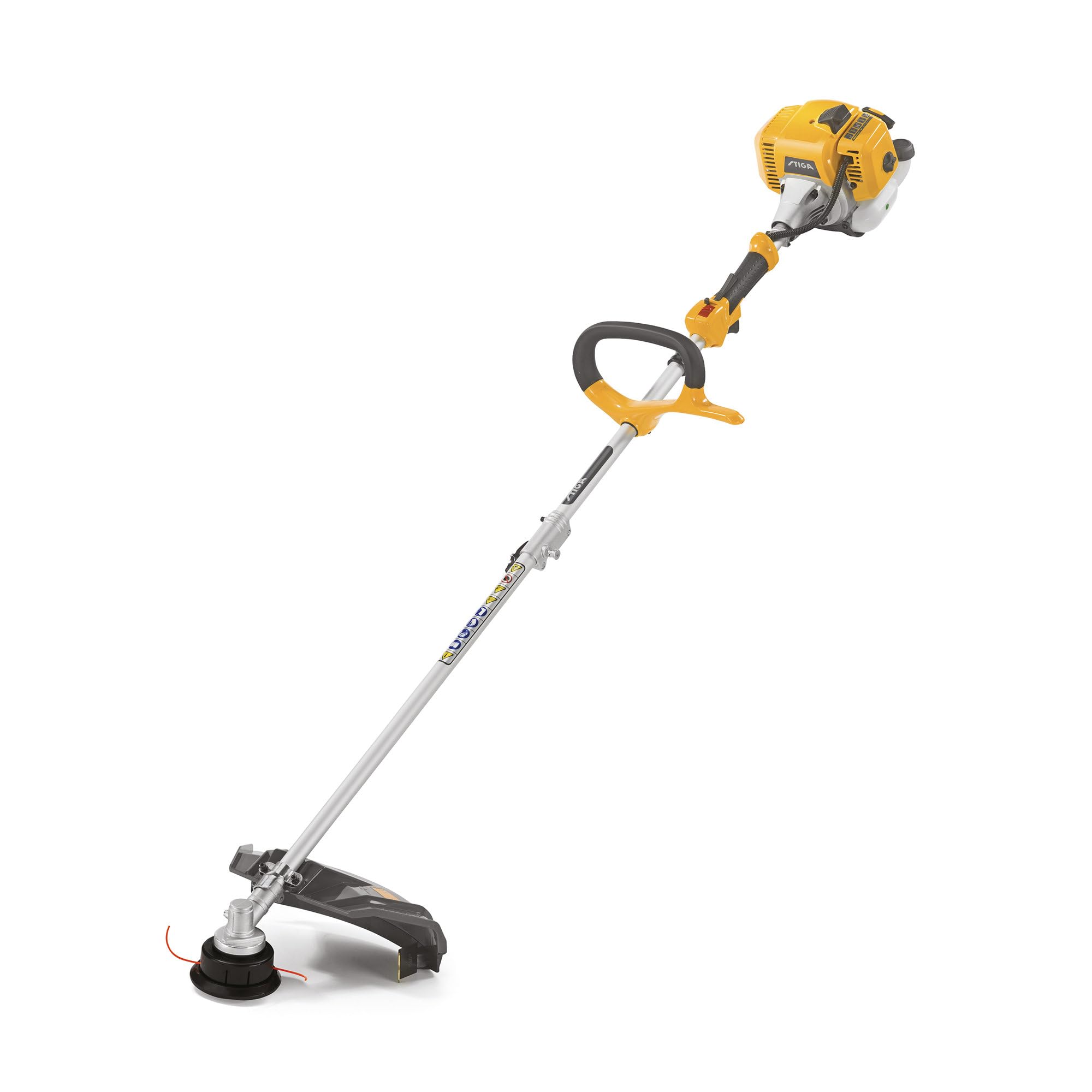 STIGA BC 330 A Decespugliatore A Scoppio, 25,4 cc, 43 cm – Testina Tap&Go e Lama 3T – Rifinitura Prato e Taglio Sterpaglie