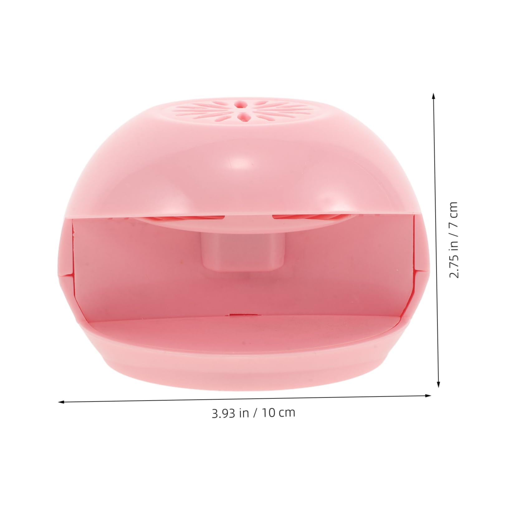 Beatifufu Mini Nail Fan Dryer Touch Type Nail Dryer Tool for Salon Portable for Hands Plastic Material