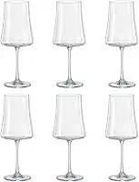 Jogo 6 Taças De Vinho Xtra Luxo Cristal Bohemia - 560ML