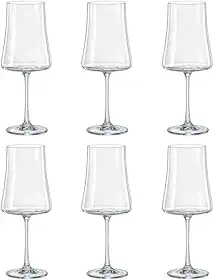 Jogo 6 Taças De Vinho Xtra Luxo Cristal Bohemia - 560ML