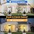 Dusk to Dawn Outdoor Post Lights with Pier Mount Base, 2-Pack Modern Lamp Post Light Fixture Waterproof Pole Lights Outdoor Column Lights Exterior Post Lantern with Clear Glass for Garden Patio