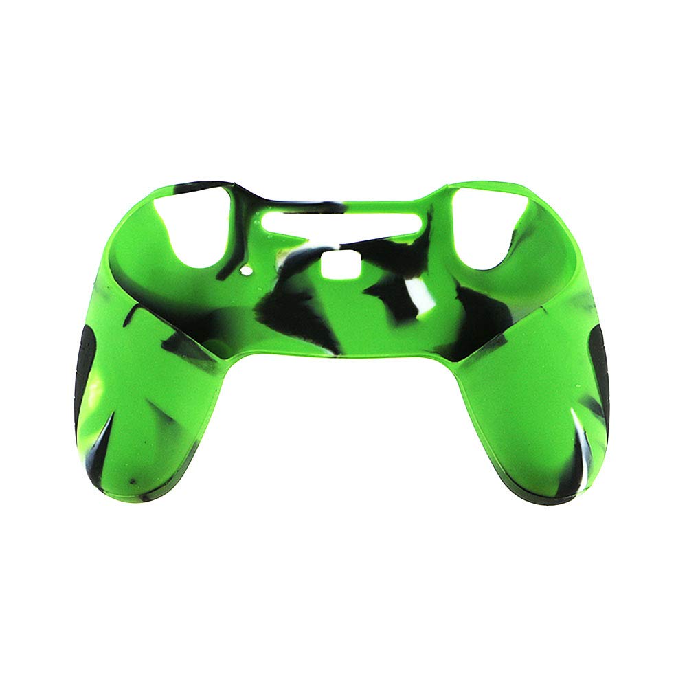 Hytech Plus PS4 Ultra Armor Edition DS4 Silicone Sleeve- Green & Black