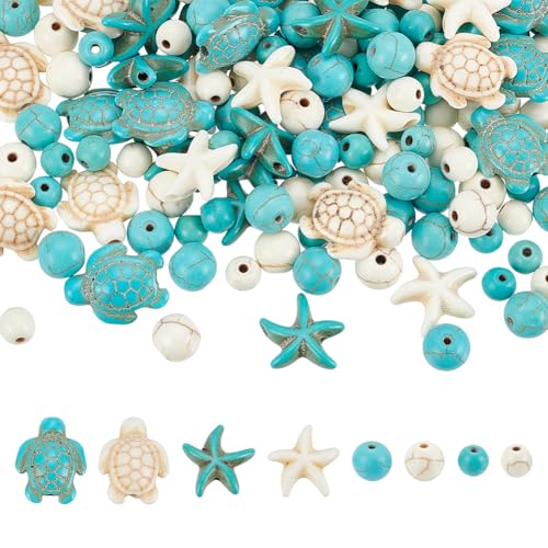 Perles tortue de mer turquoise pour créer vos bracelets de plage bohèmes - 2