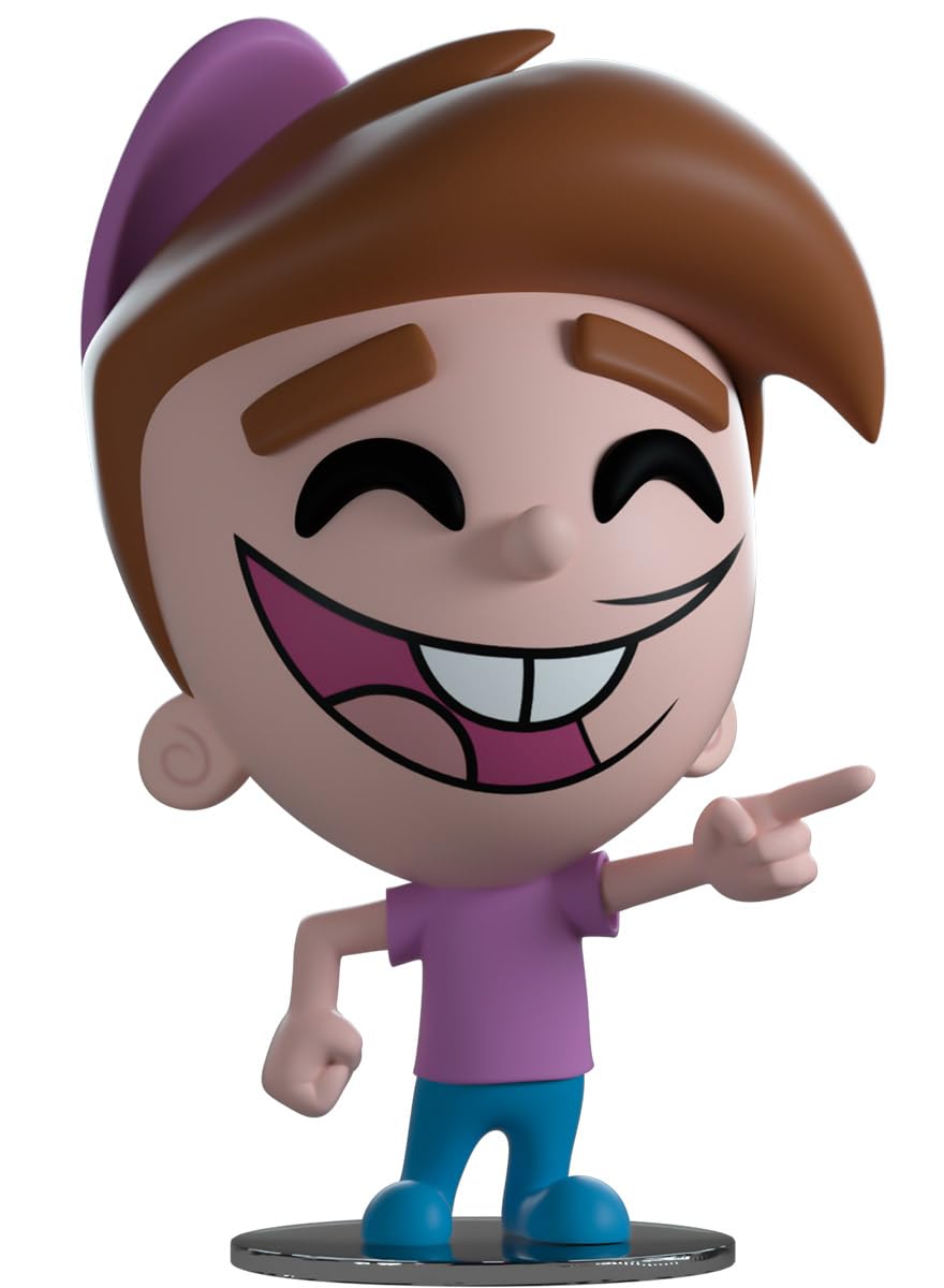 Youtooz FOP Timmy Turner 4.5", Timmy Turner Vinyl Figure, Collectible Timmy Turner from The Fairly OddParents FOP Collection - Image 2