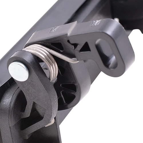 Miniatura 8 de Brock Manija de puerta exterior delantera de repuesto compatible con camioneta Ranger 1993-2011 Serie B 1994-2010 6L5Z1022404CAPTM