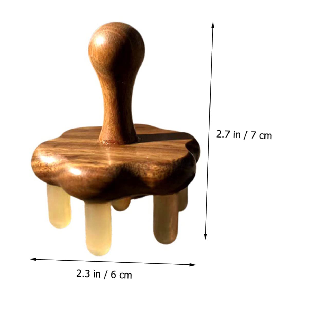 MAGICLULU 2 Stücke Kopfhaut Massage Kamm Akupunkturpunkt Massage Werkzeug Breiter Zahn Haarbürste Für Männer Haar Kopfhaut Kamm