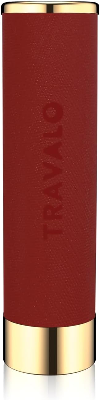 Travalo Parfum verstuiver wals leer rood