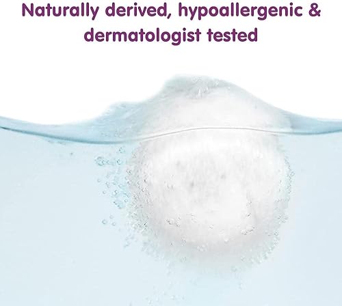 Miniatura 4 de Boogie Kids - Bombas de baño derivadas de forma natural, hechas con aloe y vapores calmantes, lavanda, 3 bombas de baño, 2.8 onzas, paquete de 1