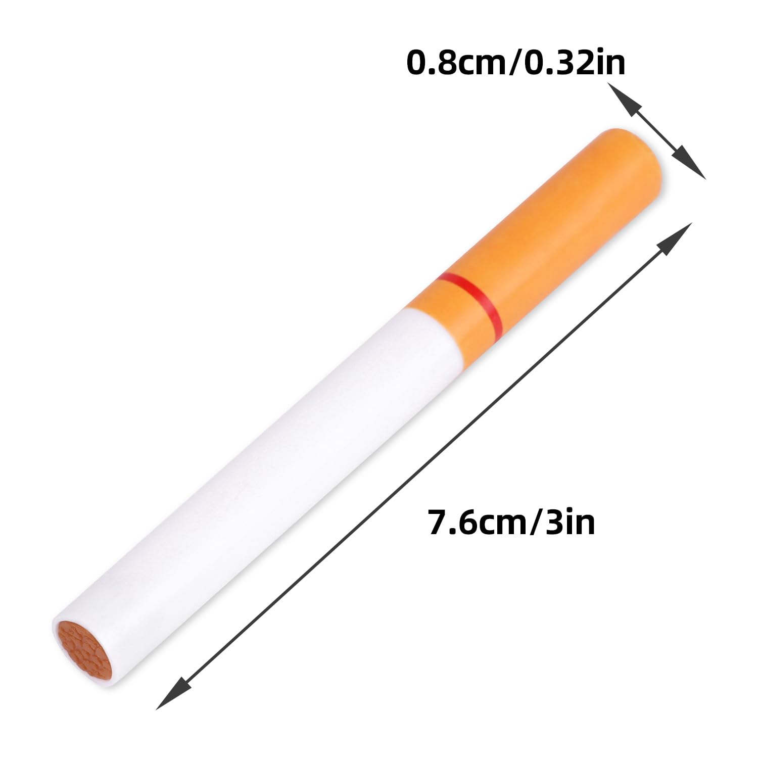 Amazon.com: FXMHEHBB 12 Pcs Fake Puff Cigarettes, 3 Inch Prop Cigarettes  Fake Cigarette for Prank Gift Novelty Toy Movie and Costume Accessory :  Toys & Games