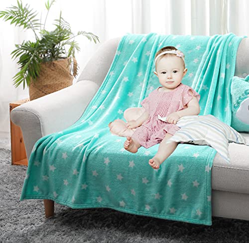 LeerKing unisex babydeken 2-pack jongens meisjes knuffeldeken kruipende deken baby beddengoed wandelwagen pluizig voor… - Afbeelding 5