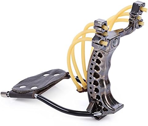 Please Happy Shopping Hunting Slingshot Powerful Rubber Bands Wrist Catapult Outdoor Equipment