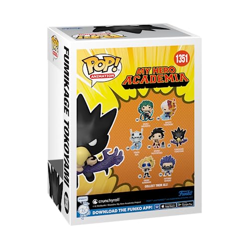 Funko Pop My Hero Academia Fumikage Tokoyami (Black Fallen Angel) GITD Figure (AAA Anime Exclusive)(68622) - Image 2
