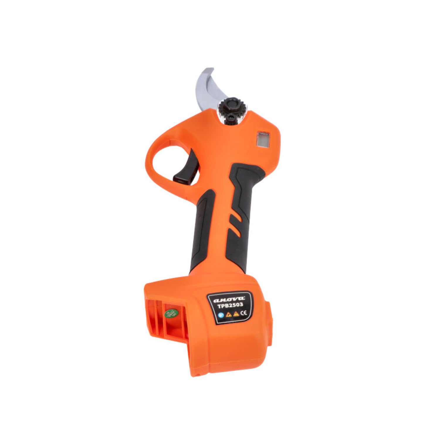 ANOVA - Tijera de poda | 500 W | 16,8 V DC | 0,9 KG | Batería 16,8 V - 2 AH | Autonomía 2-3 H | Tiempo Carga 1,5-2 H | para Poda en Viñas, Frutales y Mantenimiento de Jardín | Acero de Calidad
