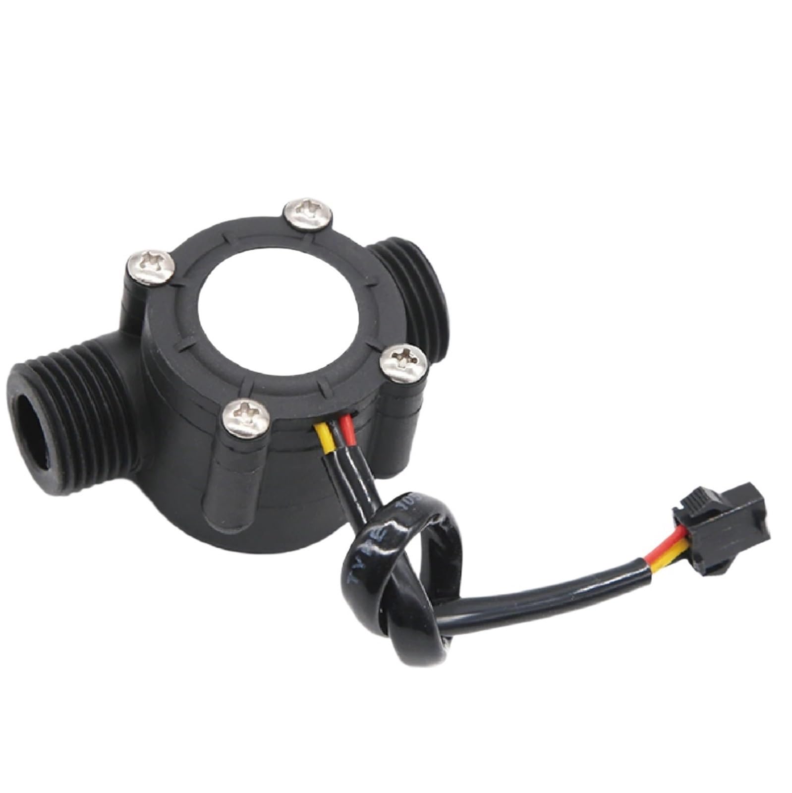 YF-S201 Hall Effect Water Flow Sensor 1-200L/min G1/2 G3/4 G1 G2 Plastic Valve for Irrigation Water Liquid Meter(YF-DN32)
