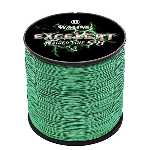 KBBOX Waline Super Strong 300 m 500 m PE Braided Fishing Line 8 Strands Multifilament Fishing Line 20 lb-80 lb Sea Fishing Braided Line Green - Image 2
