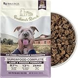 BADLANDS RANCH by Katherine Heigl – Superfood Complete Air-Dried Lamb & Venison Dog Food – High Protein with Superfoods for Daily Wellness & Consistent Nutrition – 64 oz