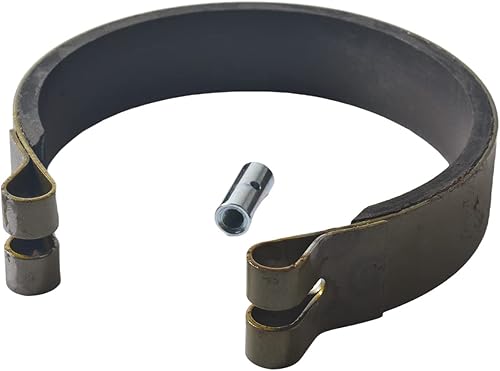 Go Kart Mini Bike Kit de banda de freno y pasador de 4 pulgadas para tambor de 4 pulgadas, compatible con Go Cart ATV Mini Bike Brake Drum