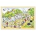 Produktbild Goki 57808 Zoo Holzpuzzle
