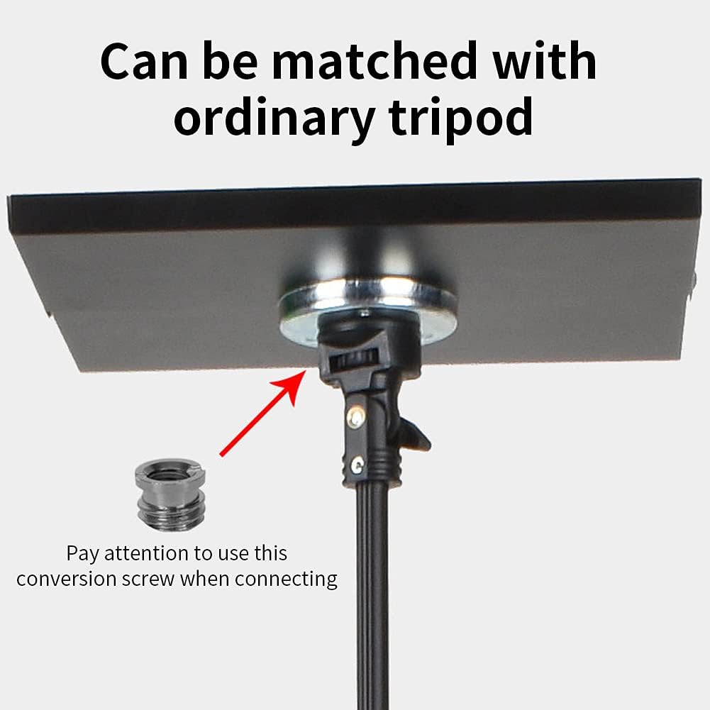 Laptop Projector Tray Holder – Tripod Stand Platform for 1/4" Screws, Stage/Meeting Use image 5