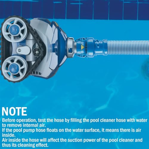 R0527700 Pool Cleaner Vacuum Hose Fit for Zodiac MX6 MX8 X7 T3 T5 & Polaris MAXX ATLAS, Twist Lock Hose Replacement Parts, Cleaning Hose Length 39 Inches, Pool Pump Pipe (5 Pack) - Thumbnail 4