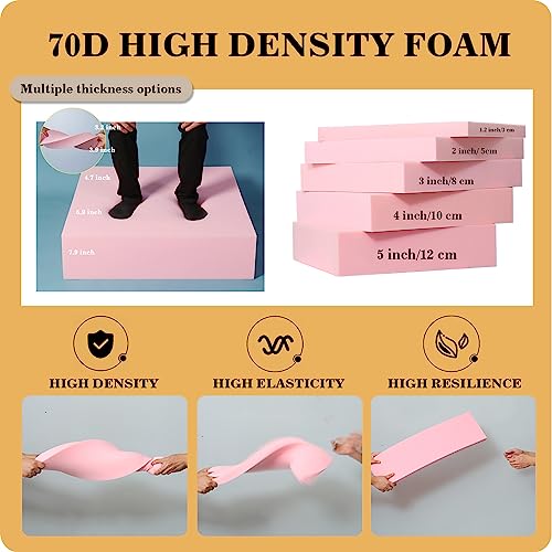 Mimene Custom Bench Cushion，Custom Size Window Seat Cushions Indoor，Bench Cushions For Outdoor Furniture With Non-Slip Bottom，Indoor Sofa Couch Cushion Bay Window Seat Cushion Bench Pad. #TOP4