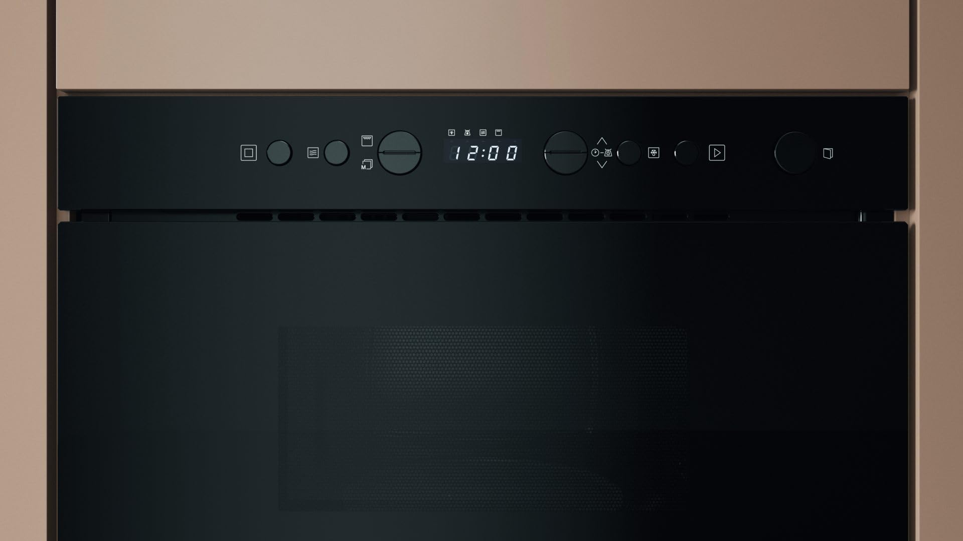 Hotpoint Ariston HAMN13BB Nero Microonde con grill Da incasso 22 L 750 W