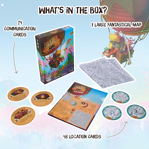 Lost! in The Woods de Alley Cat Games | Juego Cooperativo Rápido para Familias y Niños | 2–8 Jugadores | Aventura de Búsqueda de 15 Minutos | Desafíos de Comunicación y Tema de Bosque Fantástico miniatura 6