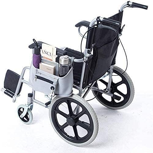 Miniatura 7 de Walker Basket - Andador plegable con soporte para tazas, bolsa de andador FUSHIDA, accesorios para ancianos, bolsa para silla de ruedas para