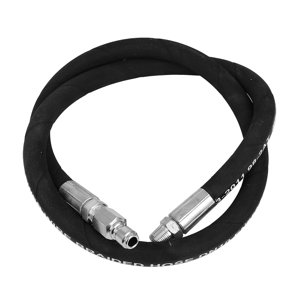 SCITOO 4000 PSI Pressure Washer Whip Hose,3/8 Inch for Pressure Washing with 3/8