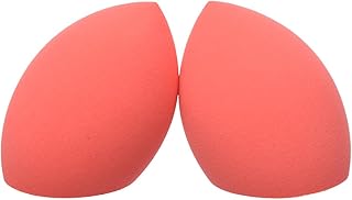 G-Beauty Sponge Mini Beauty Blender With Smooth Texture For Foundations And Creams Set Of 2 Pieces - Red