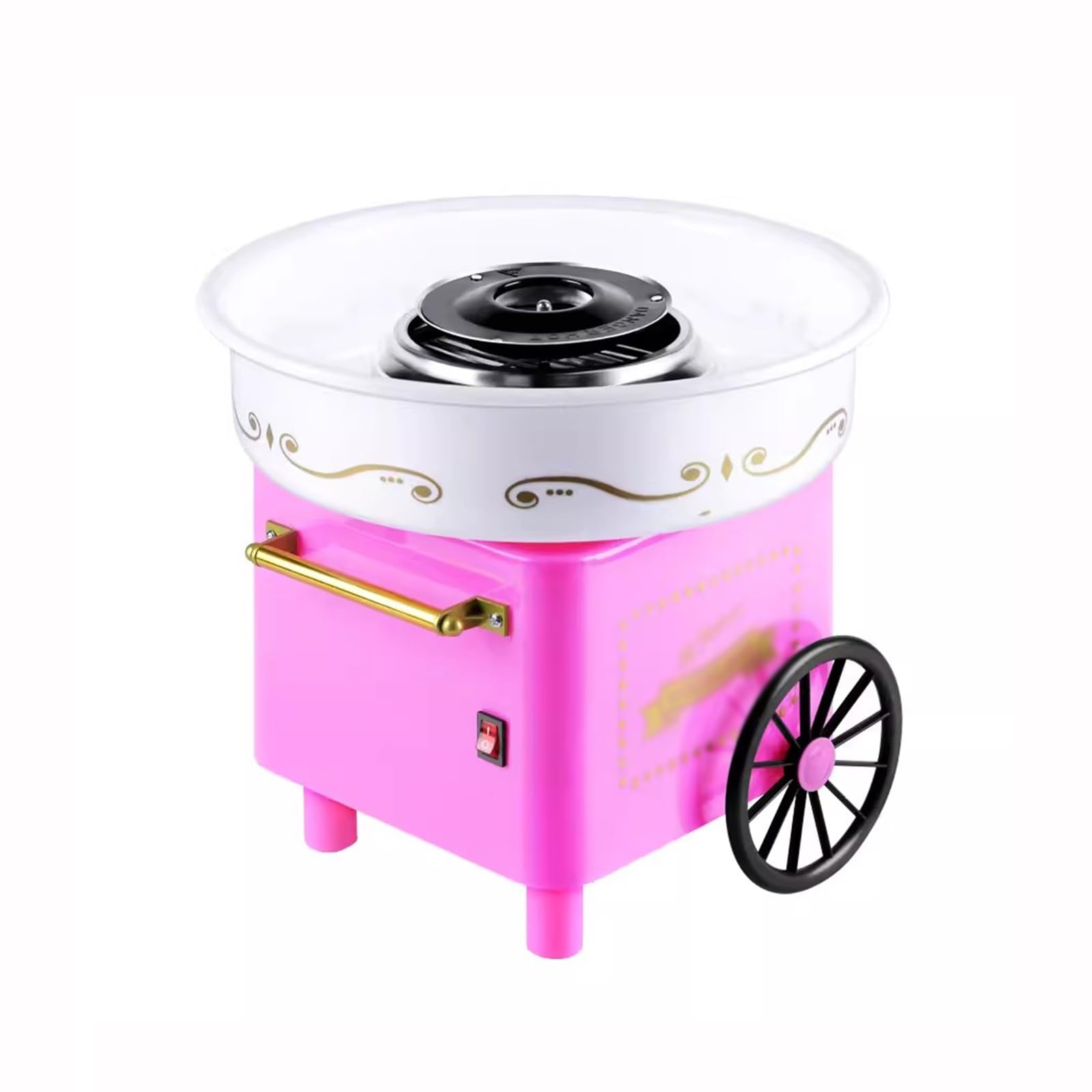 MYUYEE Electric Mini Cotton Candy Machine,Sweet Floss Maker For Home Parties, Automatic Sugar Cotton Candy Maker, Fun Treat For Kids