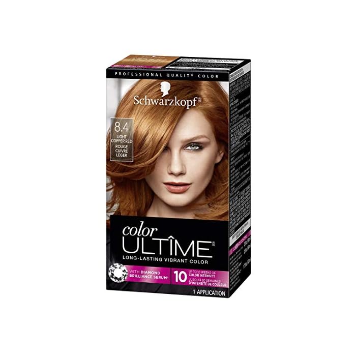 Buy Schwarzkopf Color Ultime Permanent Hair Color Cream, 8.4 Light