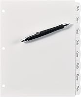 Vista 6 de Avery Big Tab Write & Erase - Separadores de plástico duraderos para carpetas de 3 anillas, juego de 8 pestañas, blanco, 1 juego (16371)