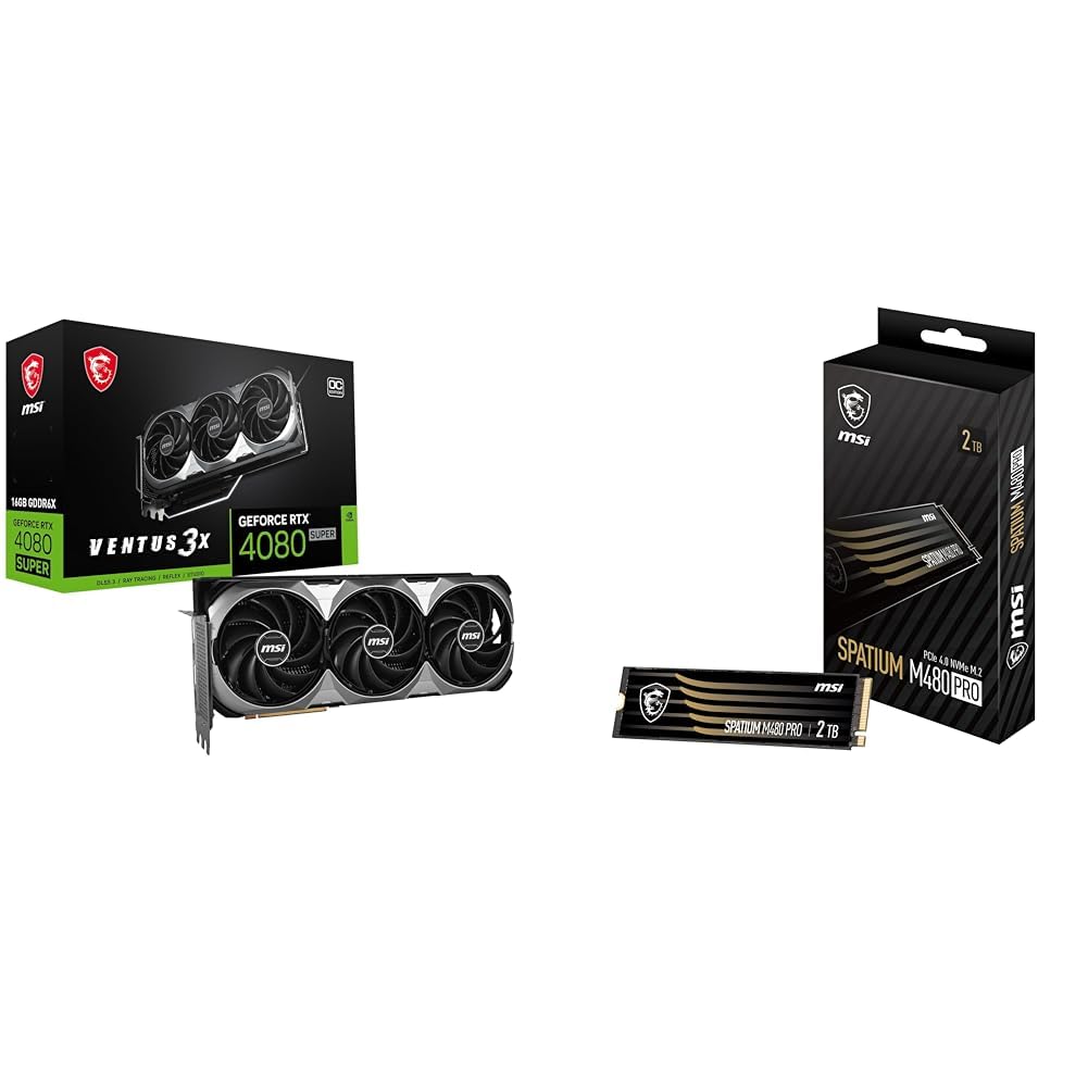 Amazon | 【MSIセット】MSI GeForce RTX 4080 SUPER 16G VENTUS 3X OC